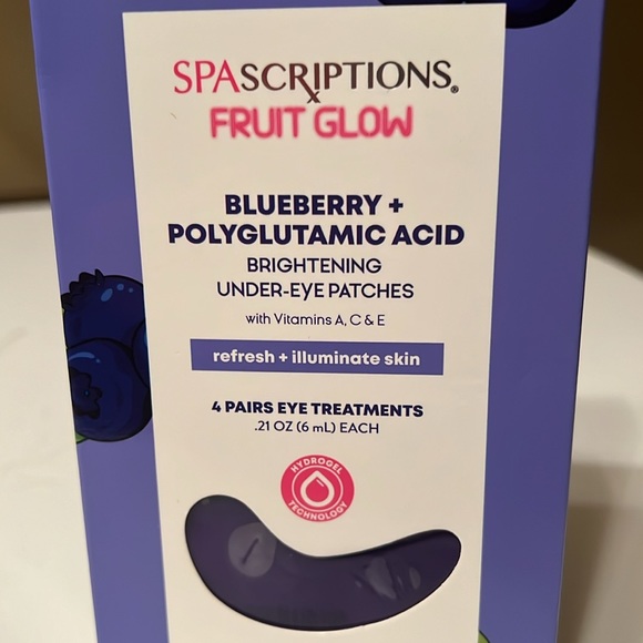 Spa scriptions fruit glow blueberry+ polyglutamic acid brightening under eye - Picture 3 of 3